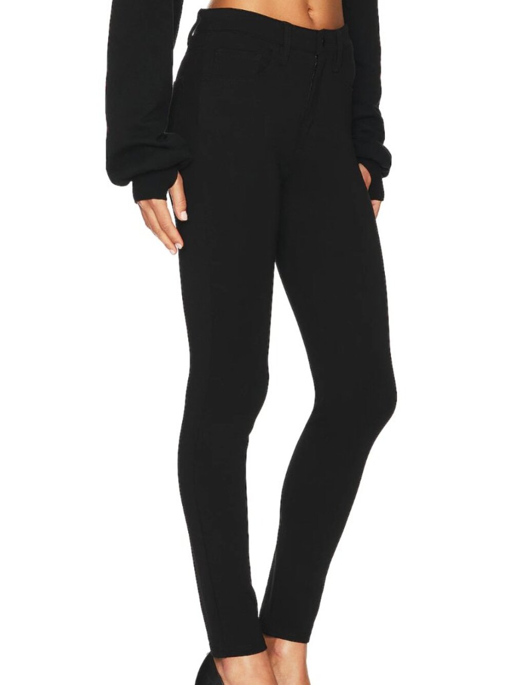 Pistola Aline High Rise Skinny Jeans Night Out Black Size 31
